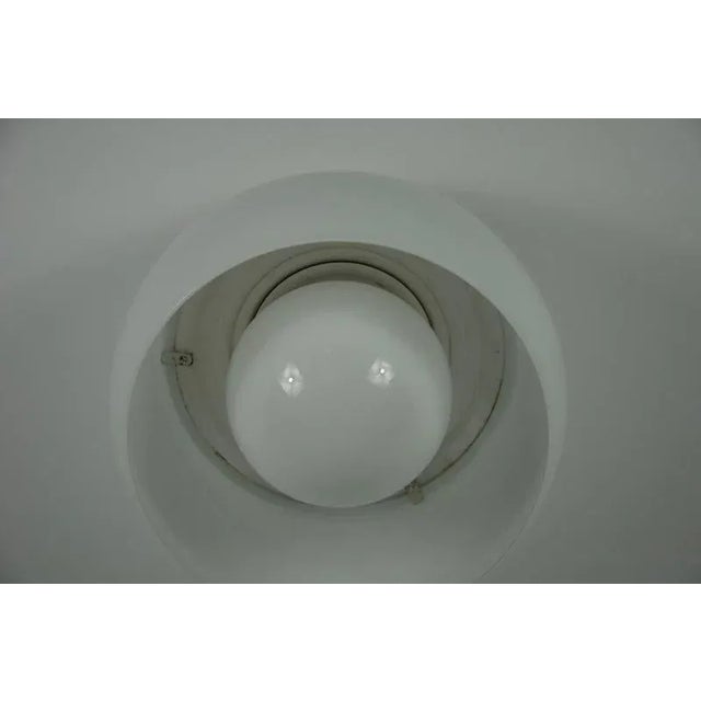 Gold Omega Flush Mount by Vico Magistretti for Artemide, Italy, 1970s For Sale - Image 8 of 14