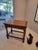 1940s Oak Fold Top Barley Twist Card Table For Sale - Image 10 of 12
