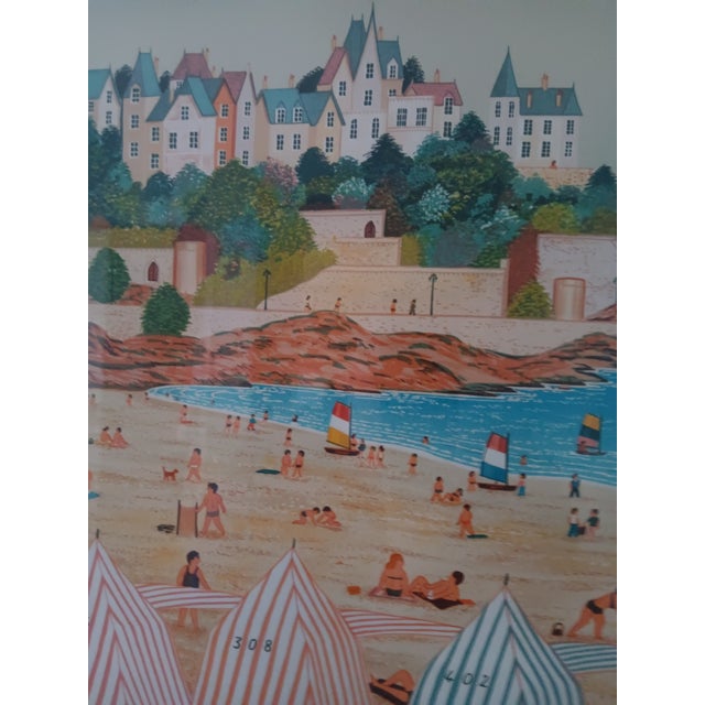 1980s Pair of Fanch Ledan Signed, Numbered Lithographs For Sale - Image 12 of 12