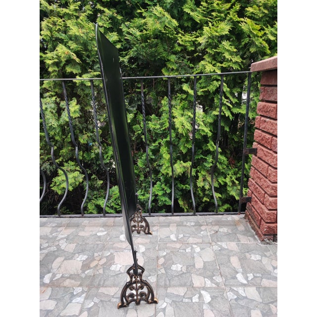 Metal Art Nouveau Fireplace Screen, 1890s For Sale - Image 7 of 8