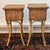 Vintage Coastal Rattan and Wicker Drink Tables - A Pair For Sale - Image 11 of 17