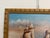 Early 21st Century Original Marine Naval Battle Oil Painting Sailing Ships Seascape Framed, Signed For Sale - Image 5 of 12