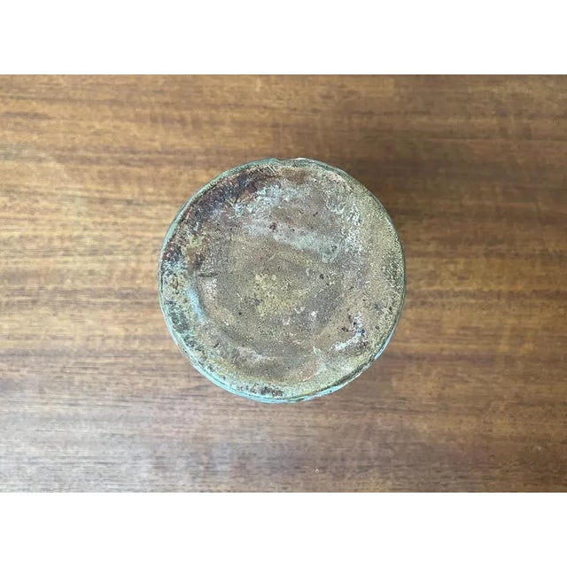 Mid-Century German Minimalist Studio Pottery Vase, 1960s For Sale - Image 6 of 13