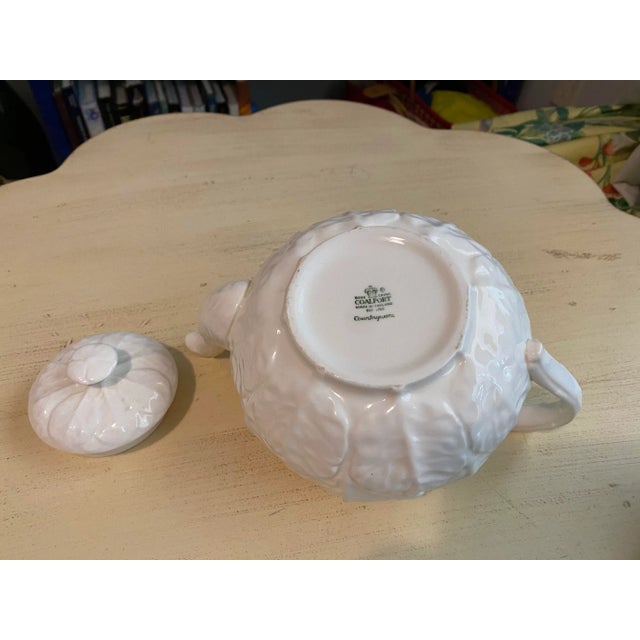 English Coalport Bone China Teapot Circa 1970s For Sale - Image 10 of 12