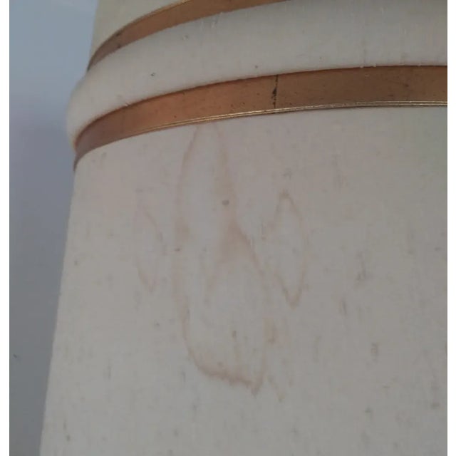 1970s 1970s Mid-Century Large Gold Leaf Lamp For Sale - Image 5 of 13