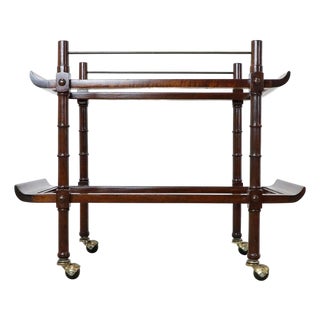 1950s Midcentury Mexican Modernist Service Cart by Frank Kyle, Attributed For Sale