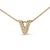 Elegance meets personalized charm in this exquisite pendant, meticulously crafted from radiant 10K yellow gold enhances...