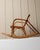 Wood Vintage Children's Rocking Chair in Bamboo, 1970s For Sale - Image 7 of 11