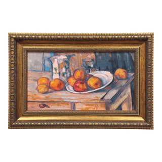 Gold Framed Paul Cezanne Canvas Print For Sale