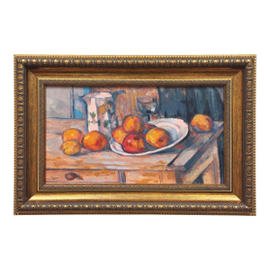 Gold Framed Paul Cezanne Canvas Print