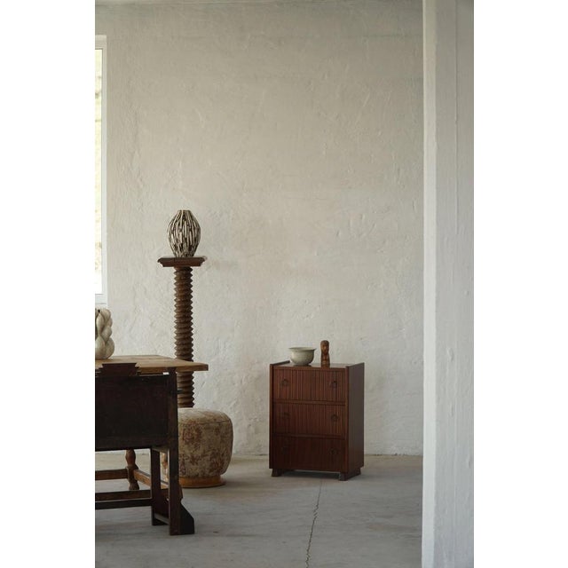 1940s Danish Modern Chest of Drawers in Mahogany by Frits Henningsen, 1940s For Sale - Image 5 of 18