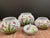 Late 20th Century Italian Ceramic Hand Painted Terra-Cotta Stacking Jars - Set of 4 For Sale - Image 5 of 11