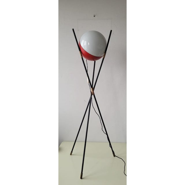 Vintage Trippiede Floor Lamp by Angelo Brotto for Esperia Italy, 1950s For Sale - Image 13 of 13