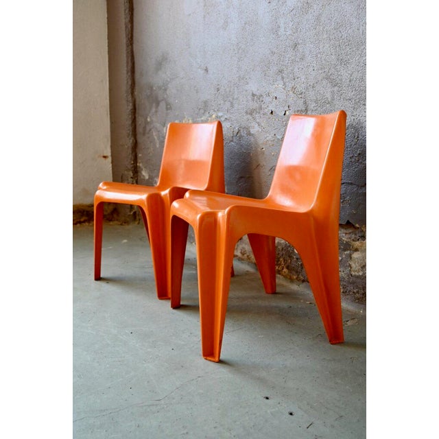 Set of Bofinger BA1171 Chairs by Helmut Bätzner, 1970s For Sale - Image 9 of 18