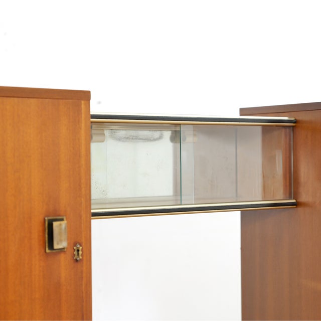 1950s Vintage 1950s Italian Buffet Liquor Cabinet For Sale - Image 5 of 10