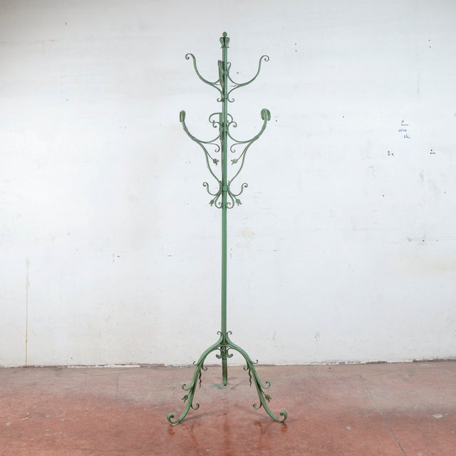 20th Century Painted Metal Coat Rack For Sale - Image 16 of 18