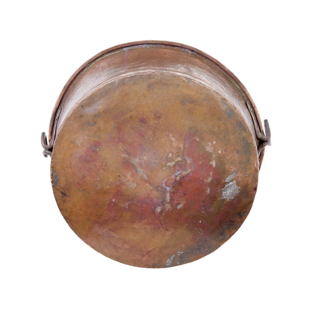 Description victorian 19th century large copper cooking pot circa 1890. Beautiful example of a large cooking pot, which...