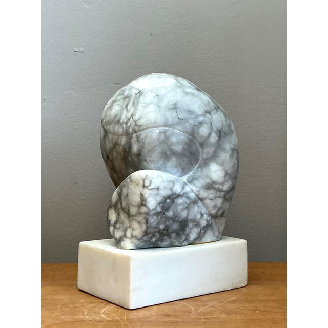 Vintage Marble Abstract Form Sculpture For Sale - Image 13 of 17