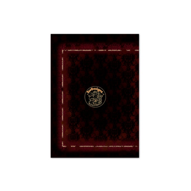 Dog in Basket Thank You Greeting Card, Copper Foil, Artist Signature Alieska & Jose For Sale - Image 4 of 5