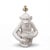 1970s 1970s Blanc De Chine Style Italian Ceramic Tropical Monkey Table Lamp For Sale - Image 5 of 5