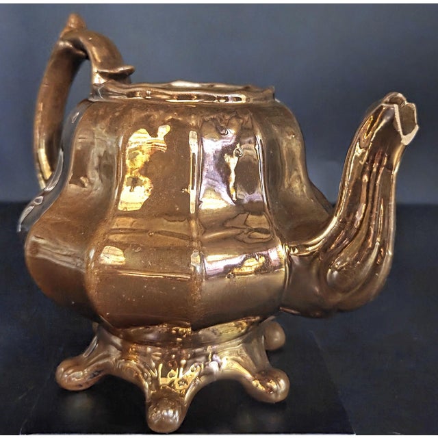 Metal 19th Century Antique English Copper Lustreware Collection- 12 Piece Set For Sale - Image 7 of 18