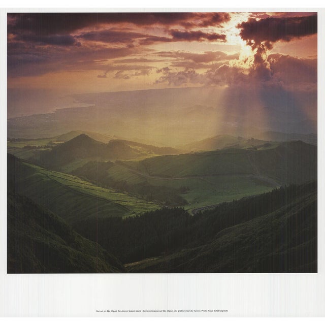 Klaus Tiedge Sunset of Sao Miguel, the Azores' Largest Island, 2009 For Sale