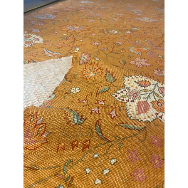 Clarence House Vibrant Floral Fabric - 3 Yard Piece For Sale In West Palm - Image 6 of 7