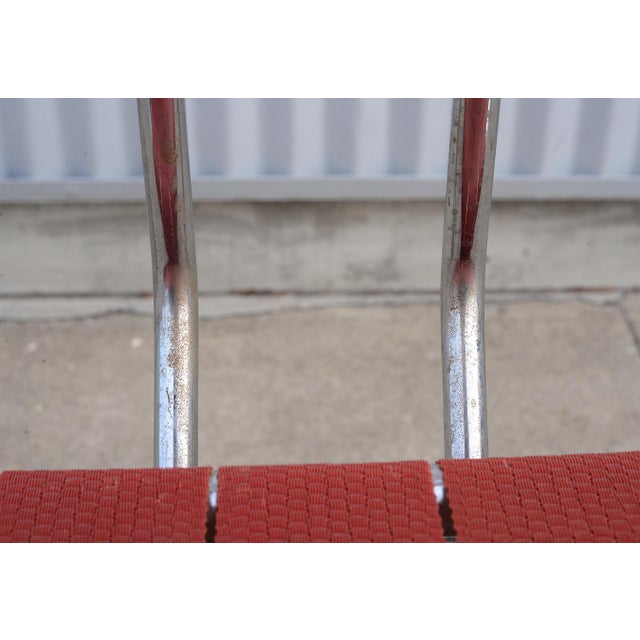 1950s Mid Century Modern Industrial Bevco Chrome Office Desk Chairs - A Pair For Sale - Image 9 of 18