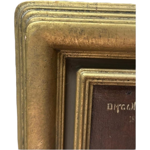 Traditional Vintage Duncan McGregor Whyte Portrait of a Lady Oil on Canvas Painting For Sale - Image 3 of 8