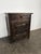 Breton Cabinet in Carved Oak with Door and Drawer For Sale - Image 3 of 8