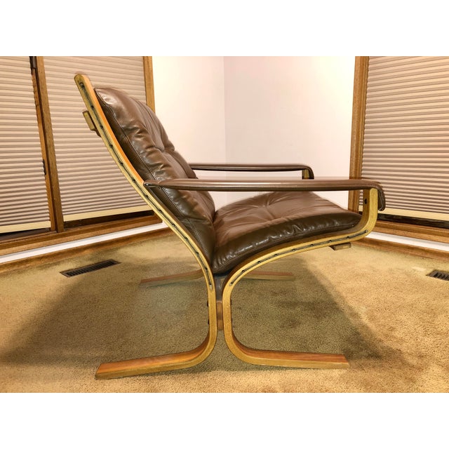 Chocolate 1980s Siesta Chairs by Westnofa - Set of 2 For Sale - Image 8 of 12