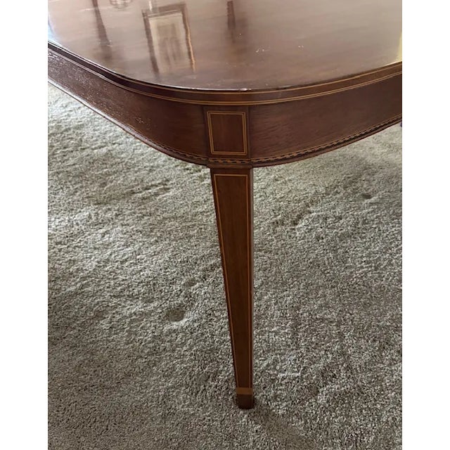 Pottast Antique Mahogany Table -2 Large Table Extensions For Sale In Washington DC - Image 6 of 9