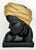Offering a Alexander Backer plaster table sculpture, circa 1950s. The bust has its traditional engraved ABCO signature on...