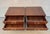 Vintage Modern Walnut and Metal Office End Tables For Sale - Image 12 of 15