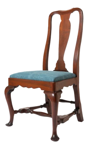 Boston Queen Ann Mahogany Slip Seat Side Chair