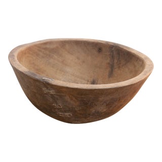 Old Primitive Round Vessel For Sale