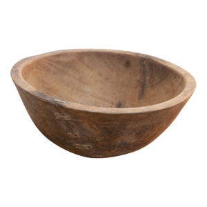 Old Primitive Round Vessel