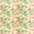 Sanderson Rose & Peony Fabric in Sage/ Coral - a Sample For Sale