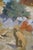 Paper Late 20th Century Les Dioscures Expressionist Oil Painting on Board After Robert Eugène Pougheon For Sale - Image 7 of 11