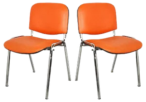 Orange Desk Chair, 1980s