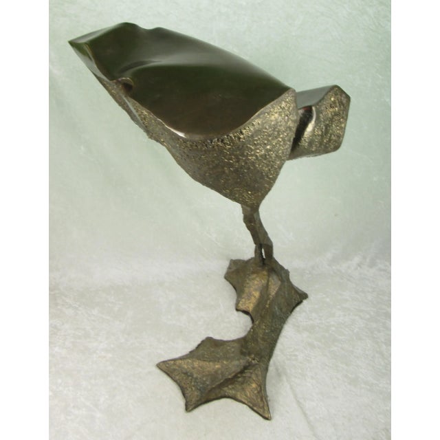 1975 Rogelio Madero De La Pena Bronze Sculpture "Campana en El Norte" For Sale - Image 10 of 18