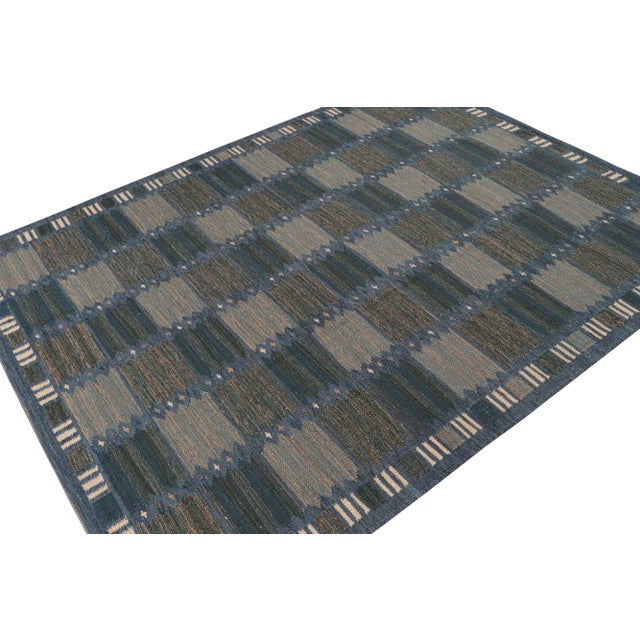 Mid-Century Modern Oskar Rug by Celerie Kemble for Chairish, 6'x9' For Sale - Image 3 of 7