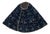 Japanese Indigo Kasuri Ikat Traveling Cape For Sale