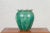 Antique Vietnamese or Chinese Green Glazed Vase with Scalloped Lip For Sale - Image 12 of 13