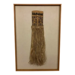 Large, Framed Ceremonial Object From Papua New Guinea