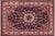 Blue Antique Ardbeel Blue/Beige Wool Rug - 6'11'' X 10'5'' For Sale - Image 8 of 10