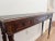 1970s Vintage Maitland-Smith Regency Leather-Embossed Console Table For Sale - Image 5 of 10