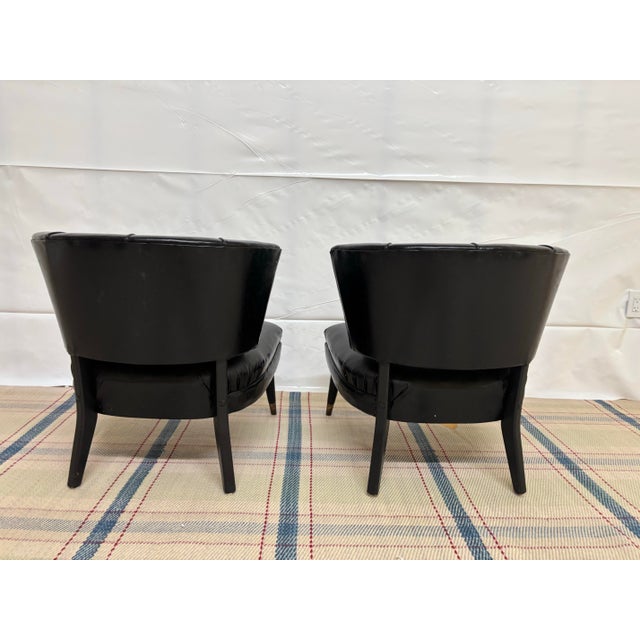Mid-Century Modern Set of Vintage Mid-Century Modern Slipper Lounge Chair by Kroehler For Sale - Image 3 of 12
