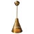 Brass Ceiling Lamp attributed to Hans Bergström, Sweden, 1950s For Sale - Image 3 of 9