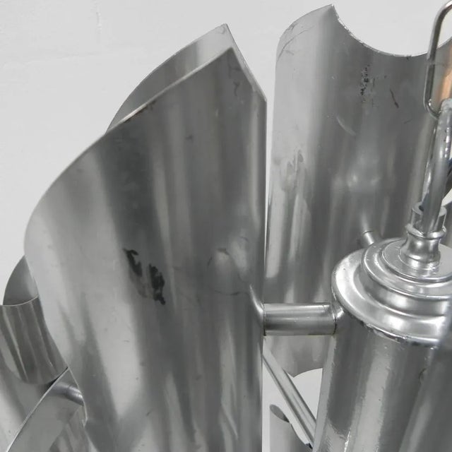 Large Vintage Hanging Lamp with 16 Light Points For Sale - Image 9 of 18